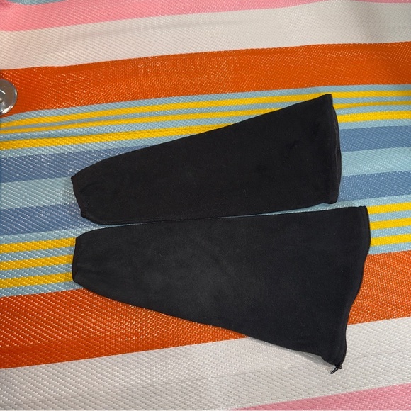 Mountain Dew Teal Black Polar Fleece Full Zip Convertible Jacket Vest Men’s L/XL - Picture 6 of 7